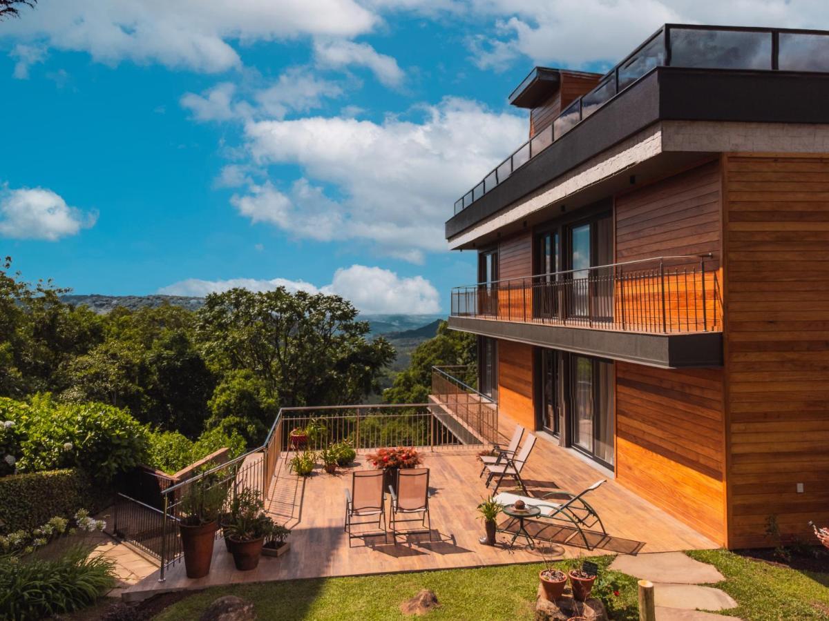 Suites Refugio Do Vale 그라마도 외부 사진